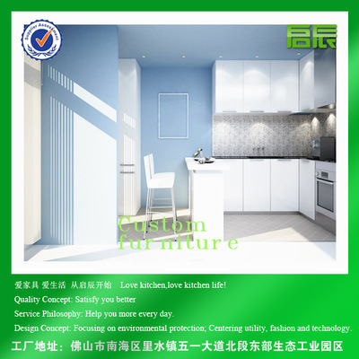 【佛山整体橱柜生产厂家 量身定制家用橱柜 工程出口橱柜 欢迎订购】价格,厂家,图片,整体厨房,佛山市启辰家居用品-